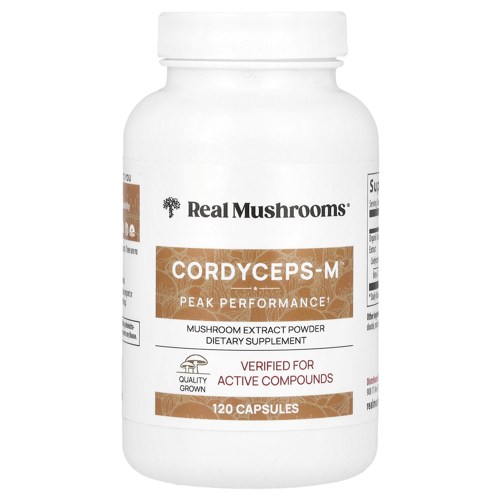 Cordycep-M™, Mushroom Extract Powder, 120 Capsules
