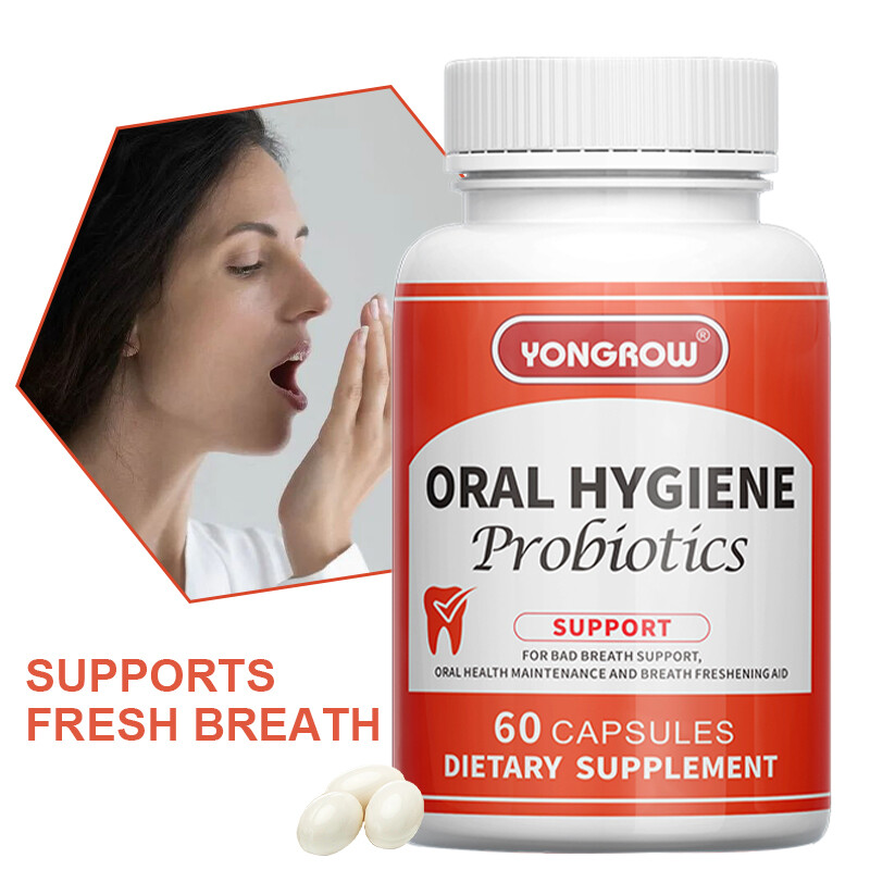 ORAL HYGIENE CAPSULES RESTORATIVE Probiotics BLEND SUPPORT BAD BREATH SUPPORT
