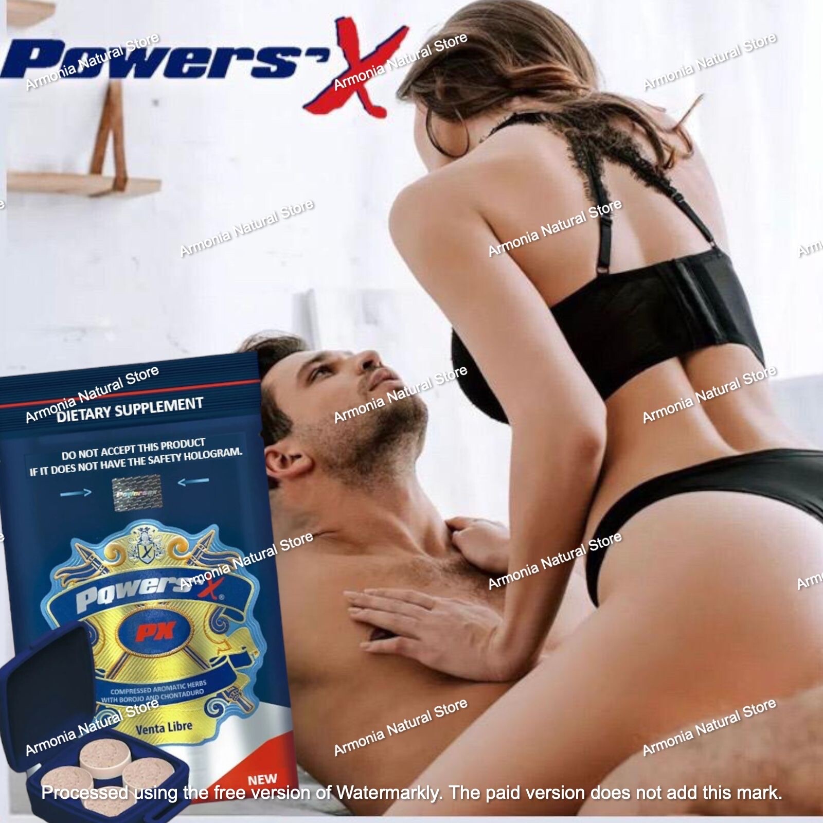 Powers’x Fast Acting Dietary Supplement For Men’s Vitality , Stamina , Energy