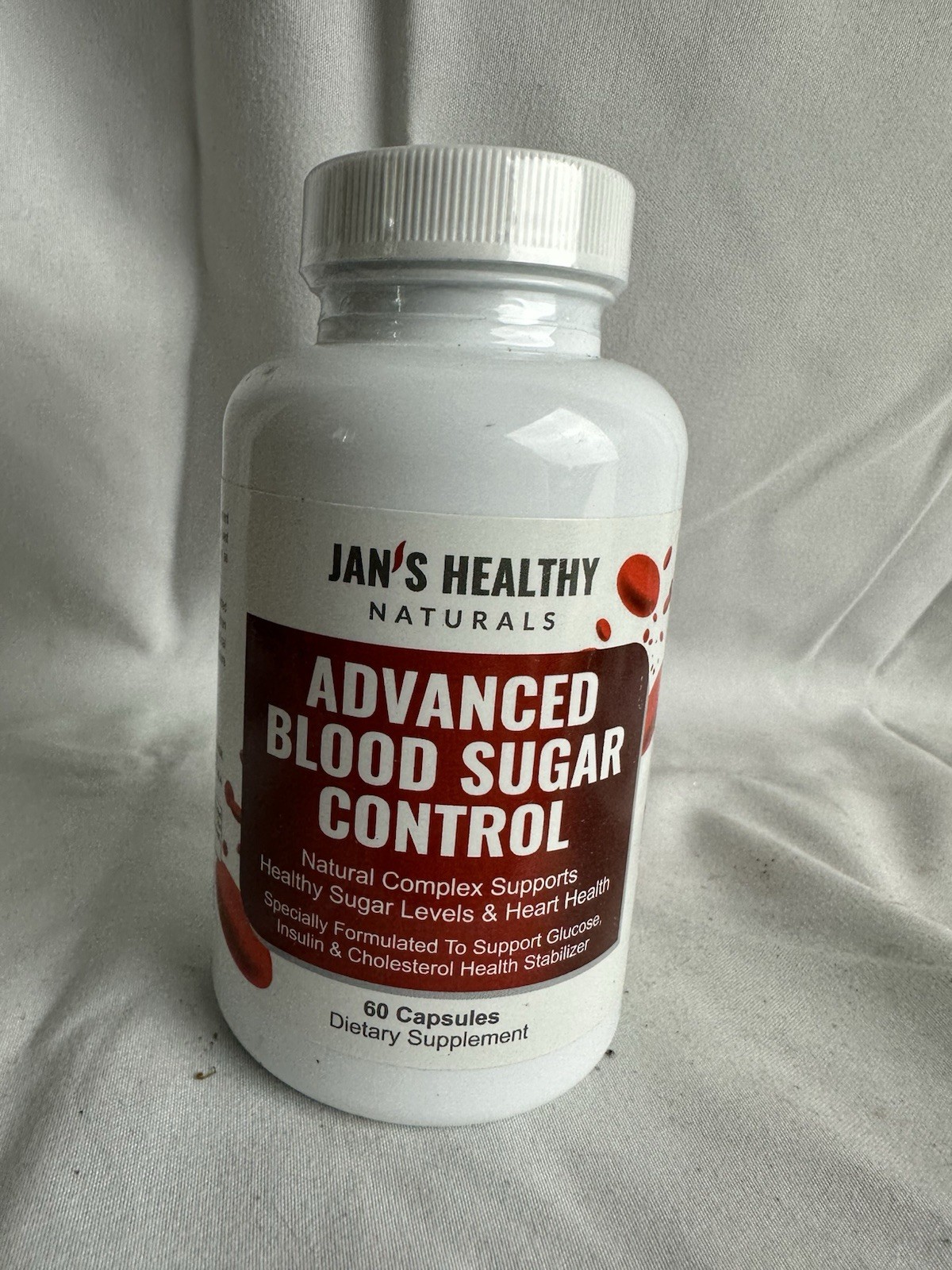 Jan’s Healthy Naturals Advanced Blood Sugar Control 60 capsules Exp 09/25 FRESH