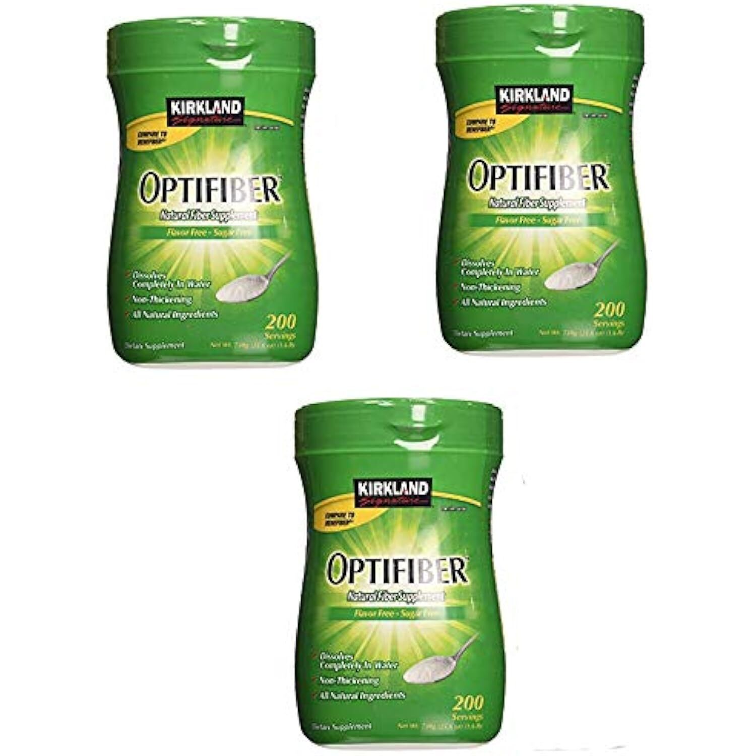 Kirkland Signature OPTIFIBER, 26.8 oz Each, 3-Pack