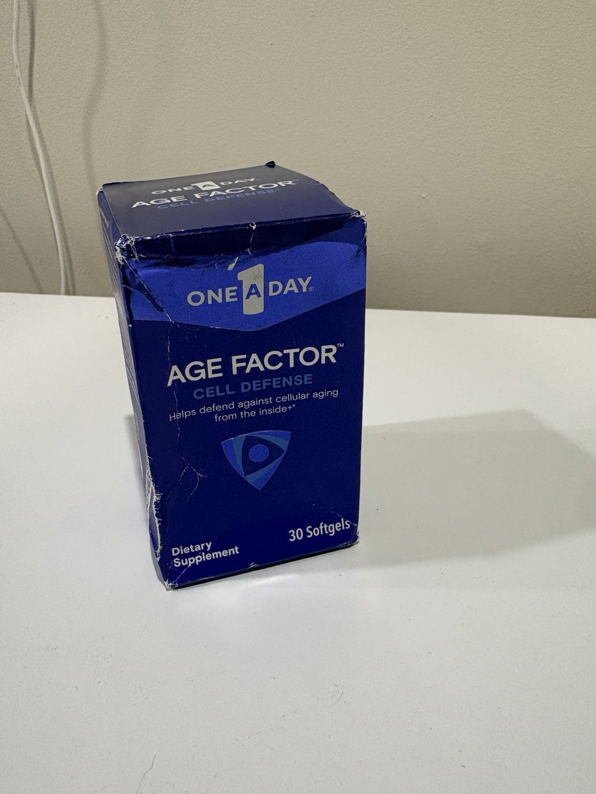 One A Day Age Factor+ Cell Defense Anti-Aging Dietary Supplement 30 Softgels