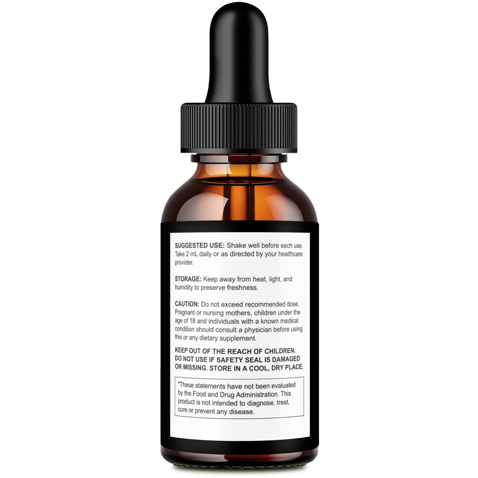 Ocullares Black Drops – Eye Health & Vision Support Supplement (1 Pack)