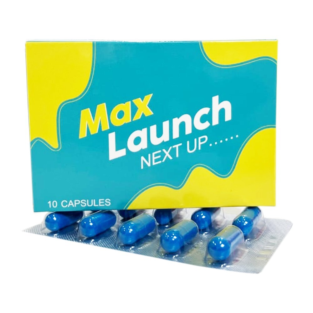 Max Launch, Male Herbal Vitality Supplement (10 Pills)