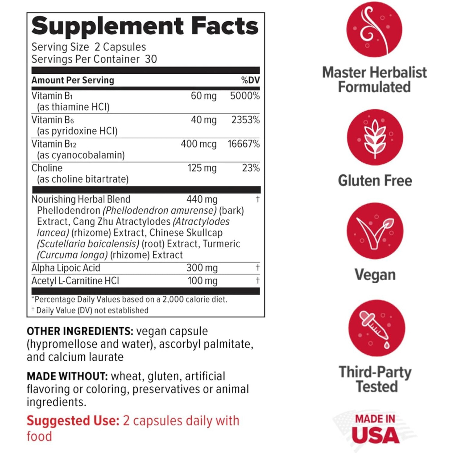 Redd Remedies Nerve Shield, Hands And Feet, 60 Tablets