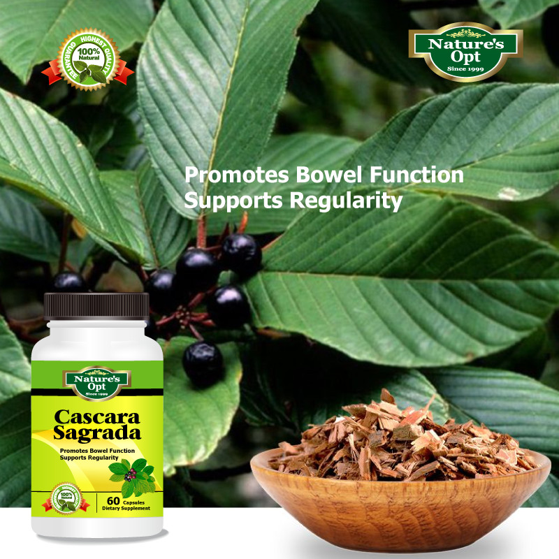 Cascara Sagrada, Colon Care, Support for Regular Bowel Movements