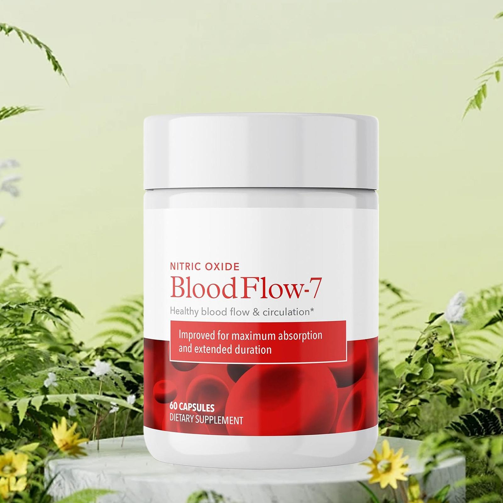 Blood Juvenon Flow-7 Nitric Oxide Dietary S – 60 CT