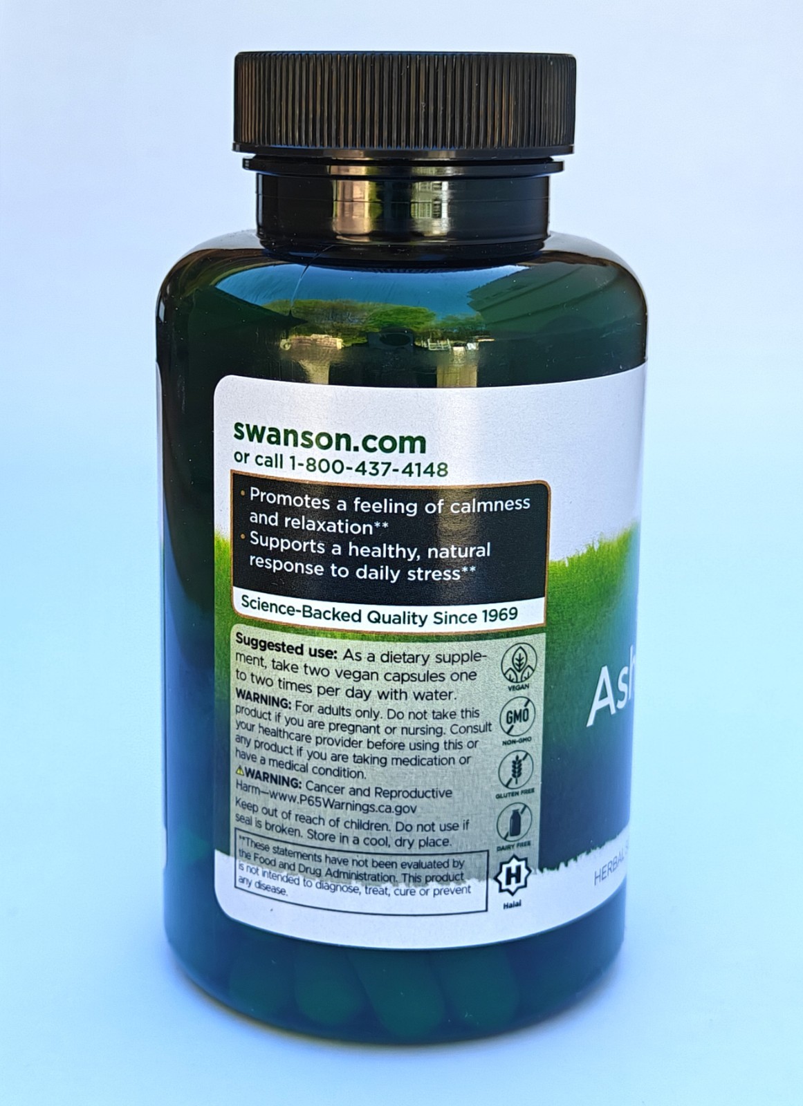 SWANSON ASHWAGANDHA 450 MG 100 KAPSELN