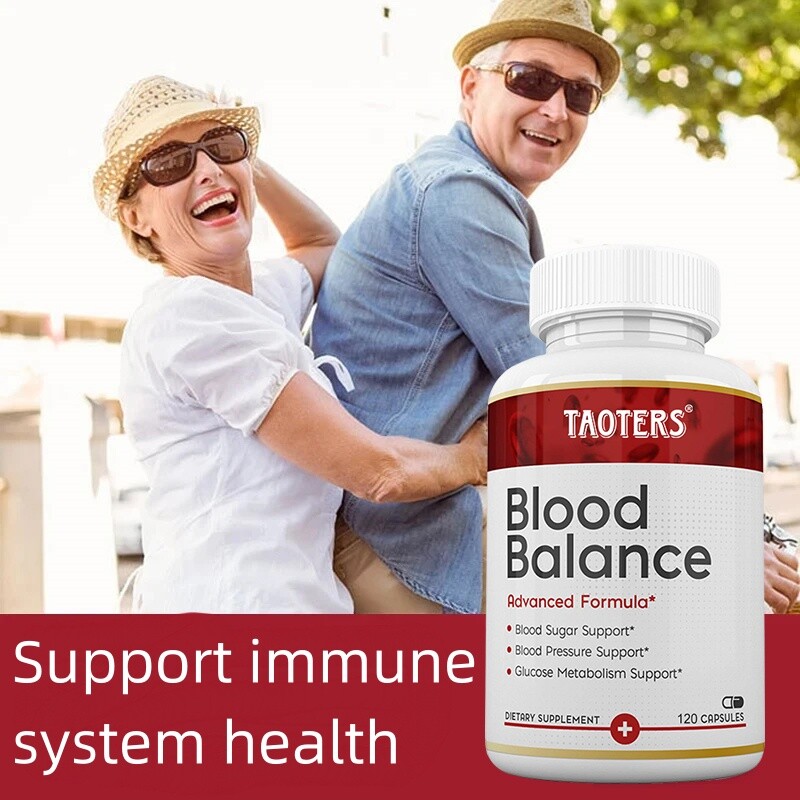 Blood Balance Advanced Formula Cholesterol Blood Sugar Lower Support Supplement