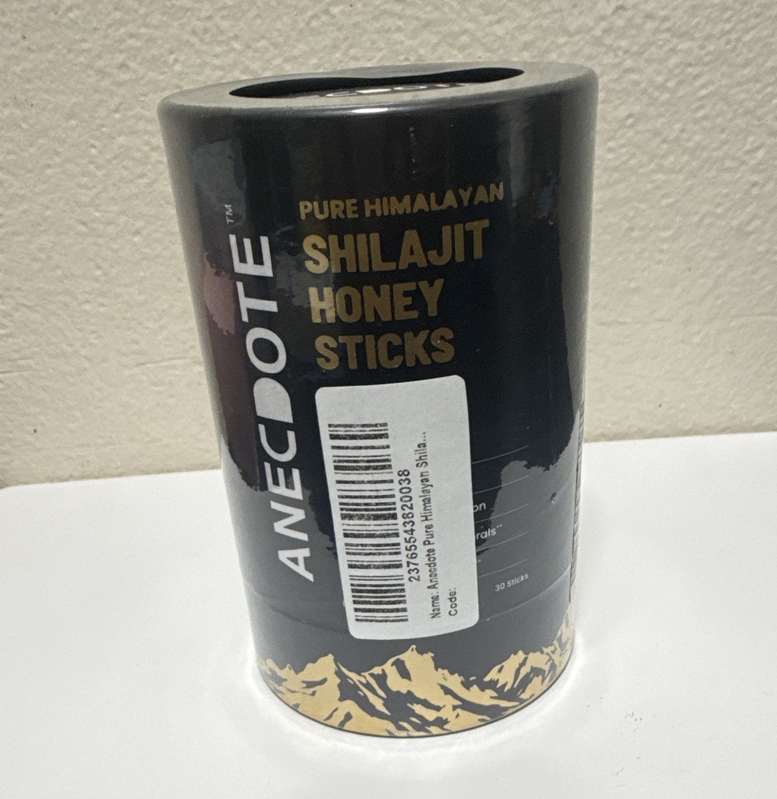 ANECDOTE Himalayan Shilajit Honey Sticks Energy Support 30 Sticks 8g Each