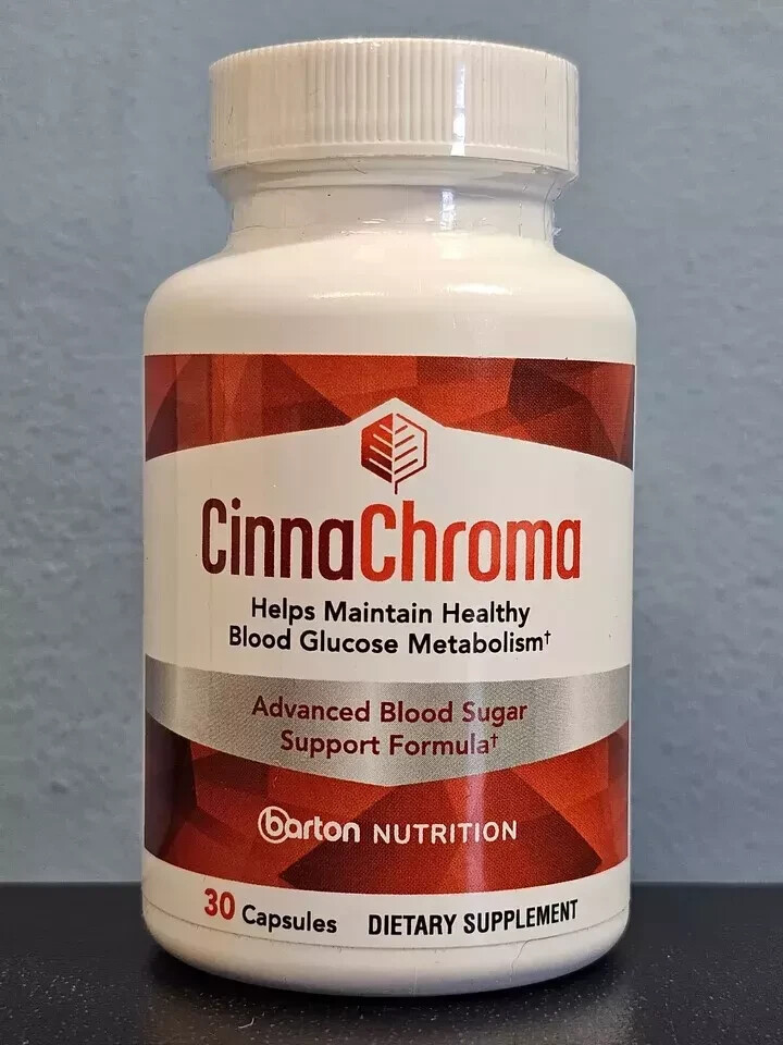 3 CinnaChroma NEW! Barton – 30 Caps each! Nutrition Exp 12/27 Lot of