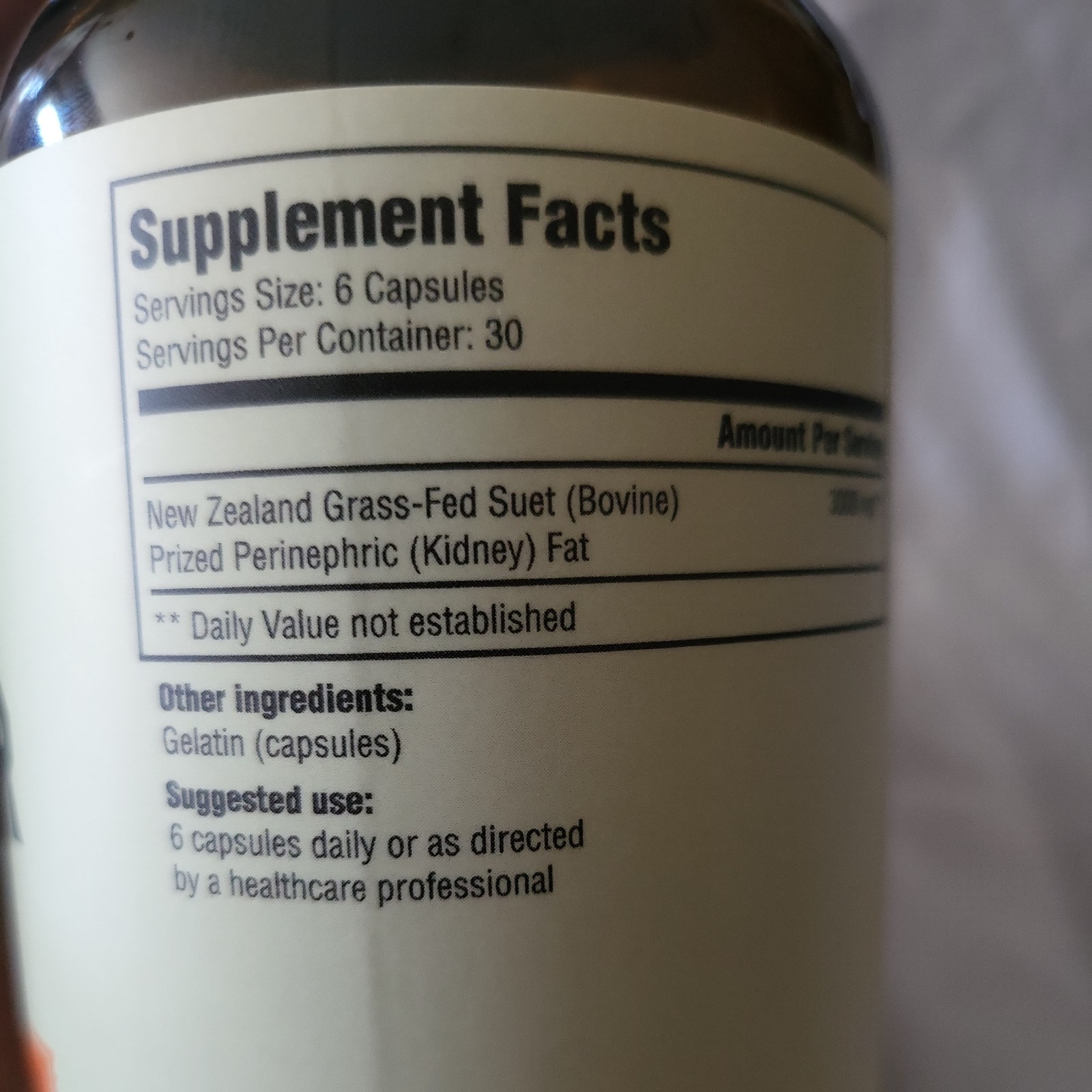 Heart & Soil Fire Starter High Stearic Acid 500mg 180 Capsules Exp. 1/27