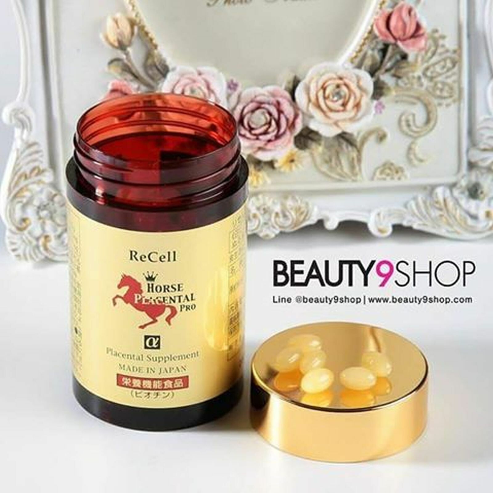 New Recell Horse Placenta 44,000 mg Japan Supplement Anti Aging White Skin