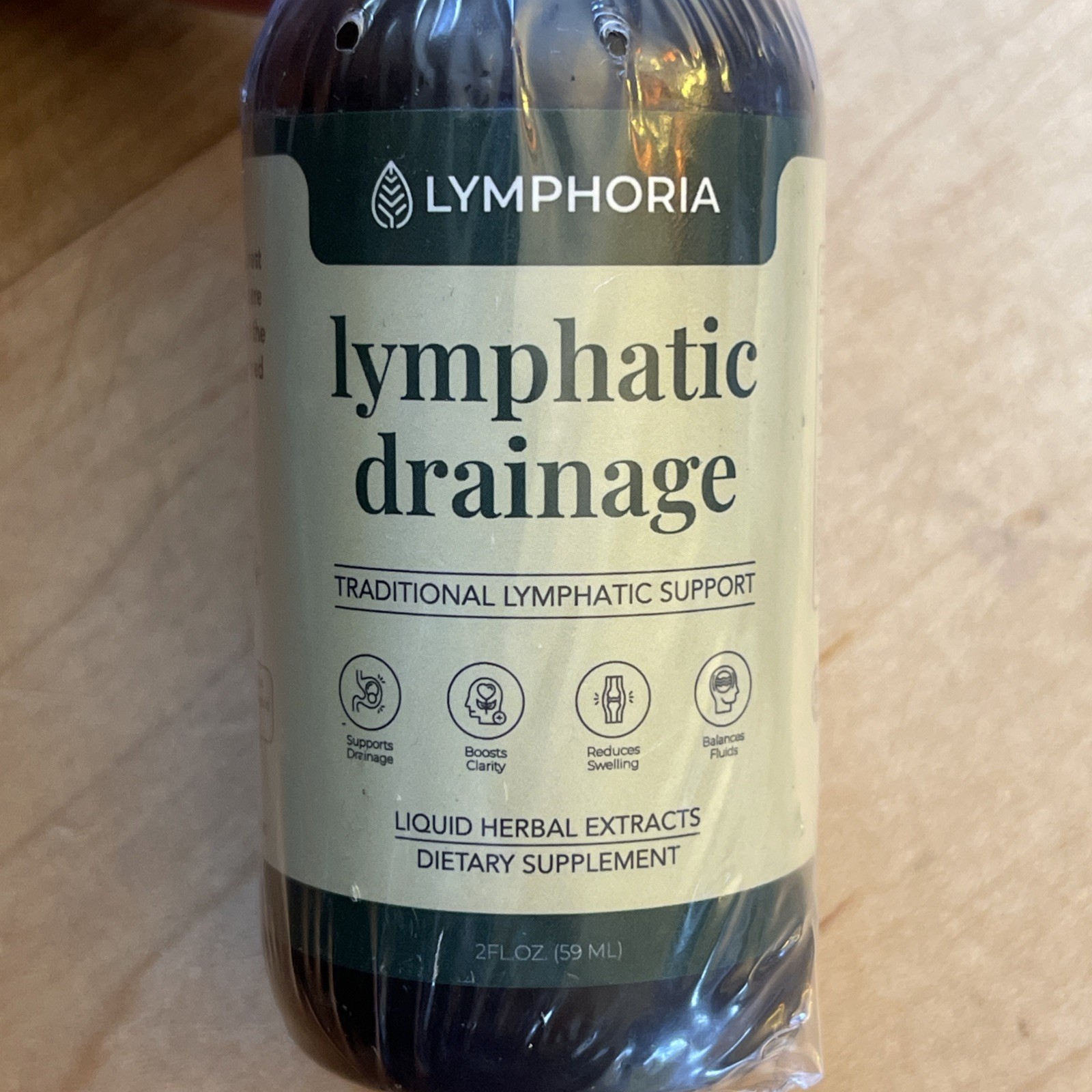 Lymphoria Lymphatic Drainage Bloat Relief Detox, 59ml/2oz X3 (LOT OF 3) New