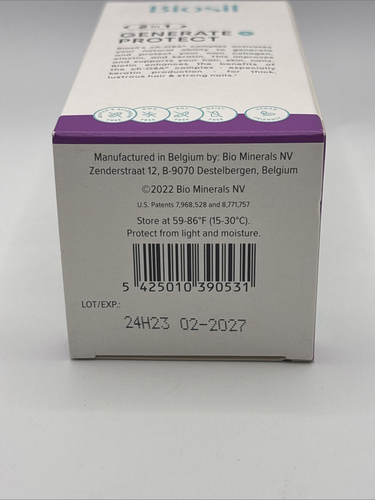 Biosil ADVANCED HAIR+ NAIL CARE • Ch-osa ~ 30 Original Capsules ~ EXP : 02/2027