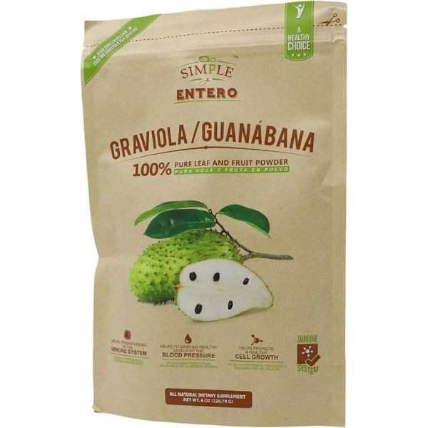 Polvo Simple y Entero Graviola Guanabana
