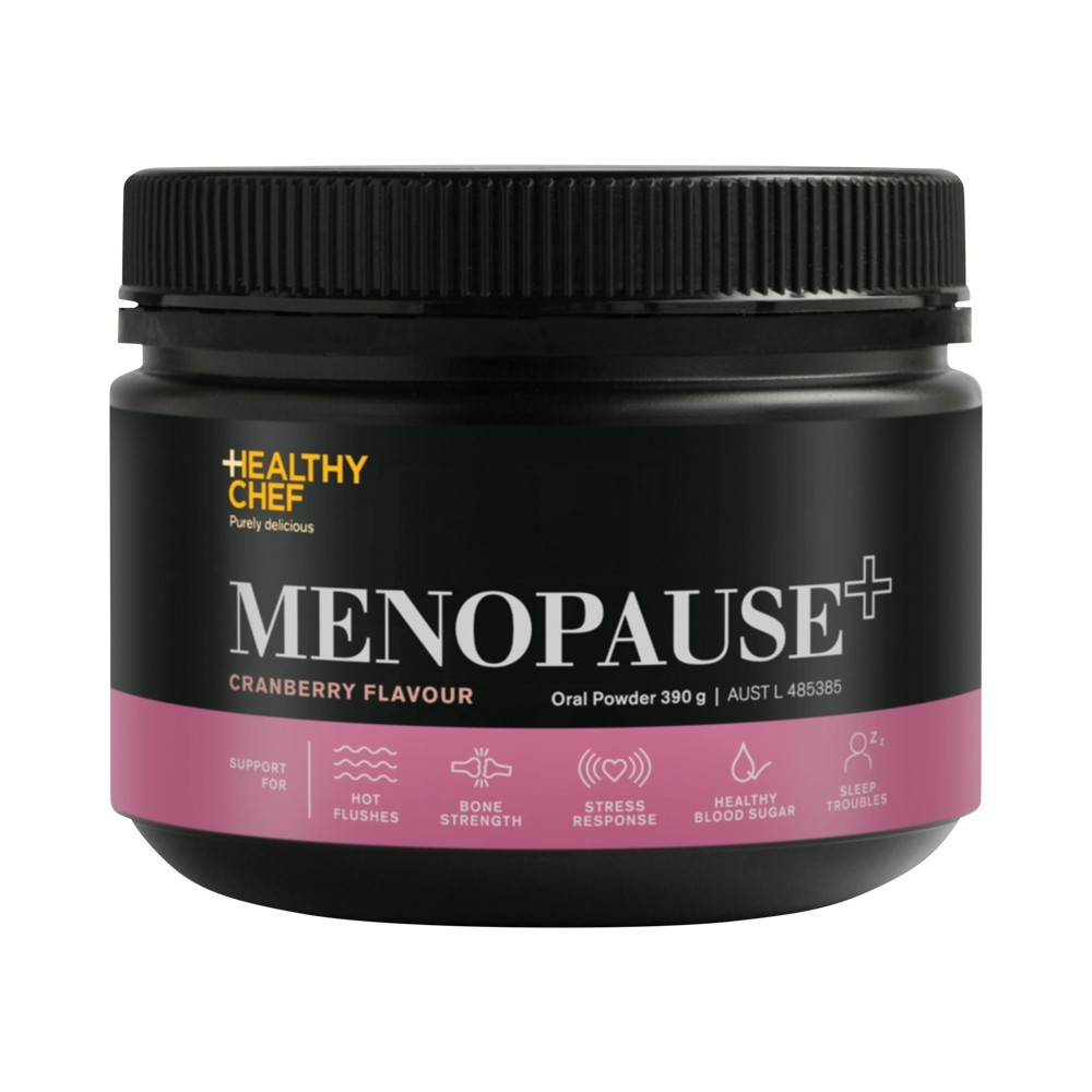 New The Healthy Chef Menopause + Cranberry 390g