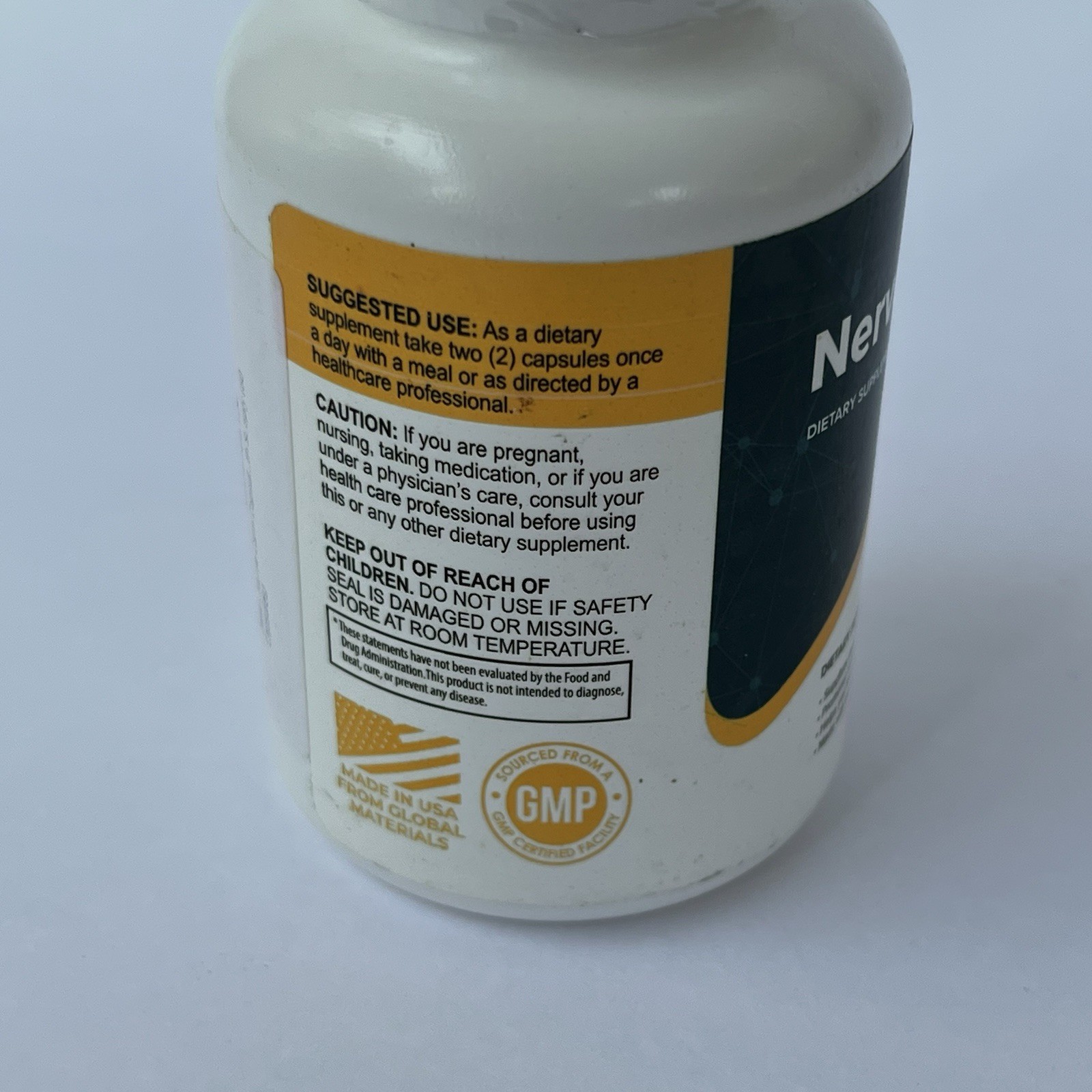 Nerve Calm Capsules – NerveCalm All Natural Glycogen Support 30 day supply