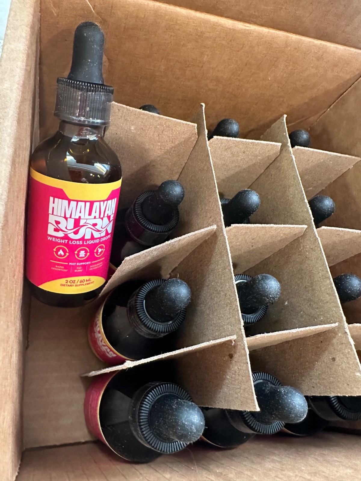 Himalayan Burn Weight Loss Drops, Fat Burning Formula- 13 Bottles Genuine