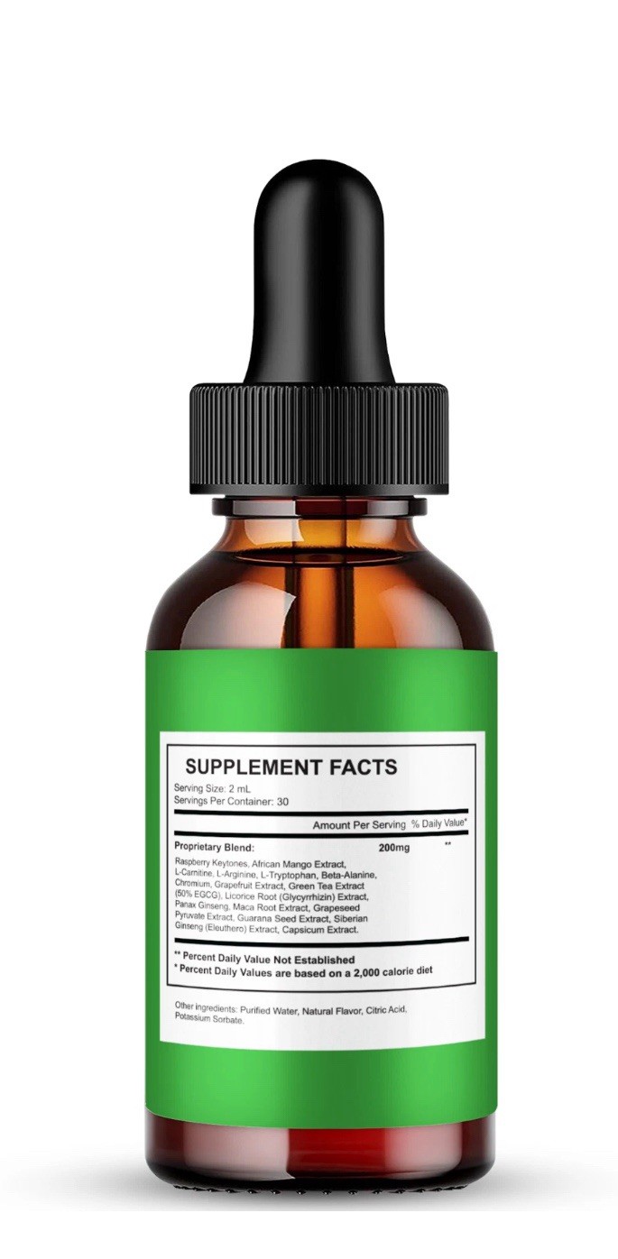 Flash Burn Weight Loss Drops, FlashBurn for Fitness & Lasting Energy EXP 09/2027