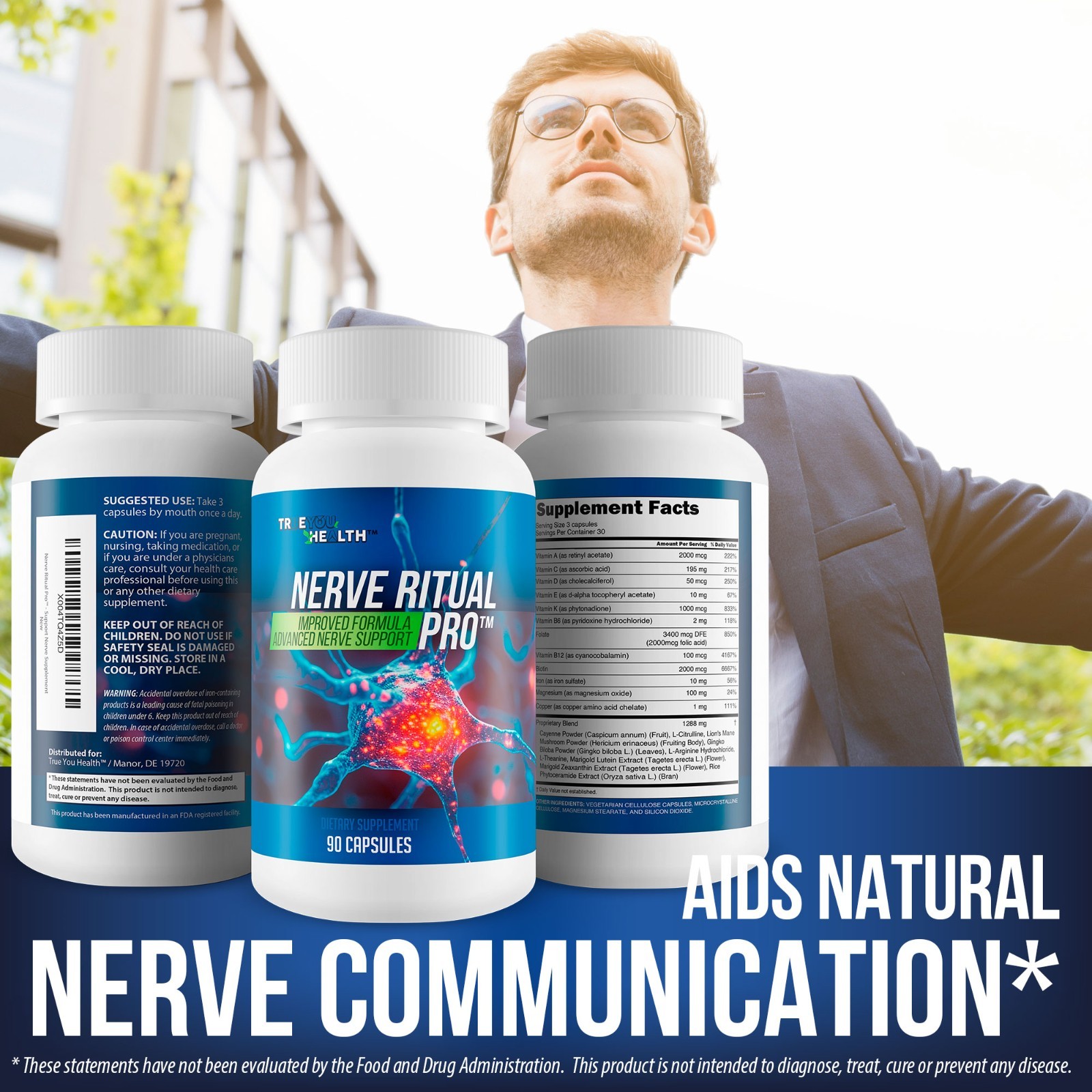Nerve Ritual Pro – Memory Nerve Support – Our Best Nerve Brain & Memory Support