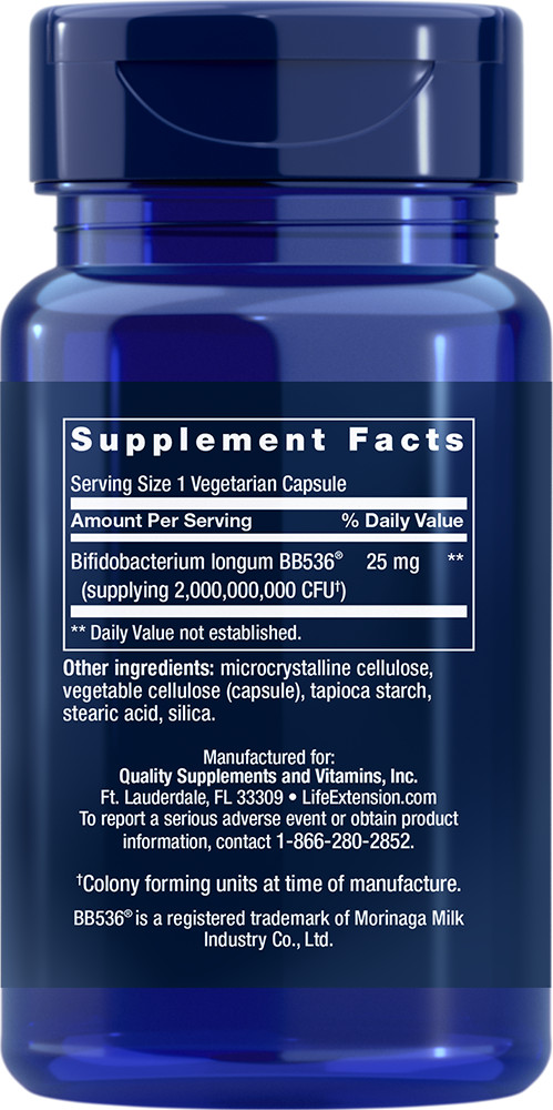 Life Extension BIFIDO GI BALANCE 60 Veg Caps ( EXP. 07/2026)