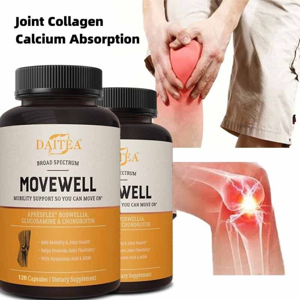 Glucosamine Sulfate -120 Capsules – 1500mg -Helps Promote Joint Flexibility