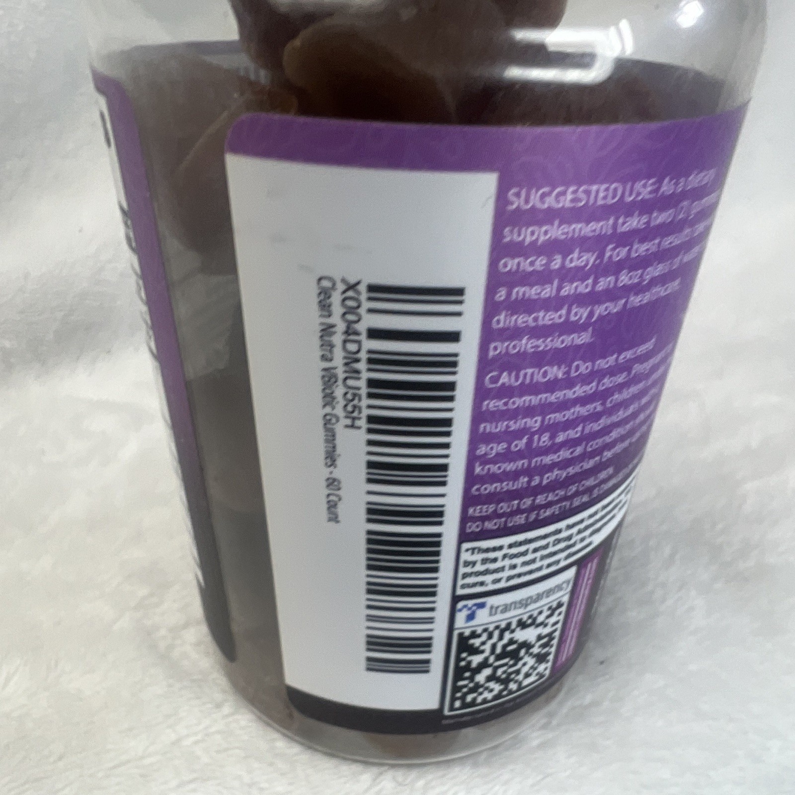 Clean Nutra V-Biotic Women’s Vaginal Probiotic Gummies Cranberry 60 GF 10/26