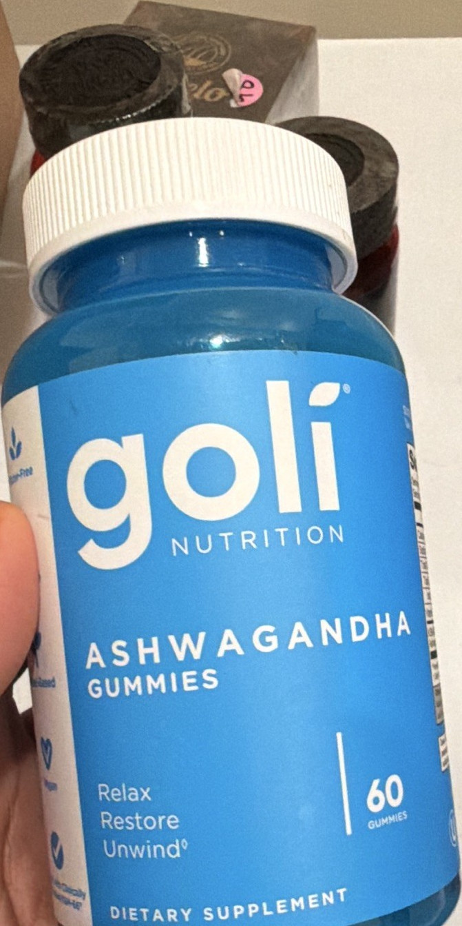 Goli Nutrition Ashwagandha Gummies KSM-66 300mg 60 ct Stress Sleep Support