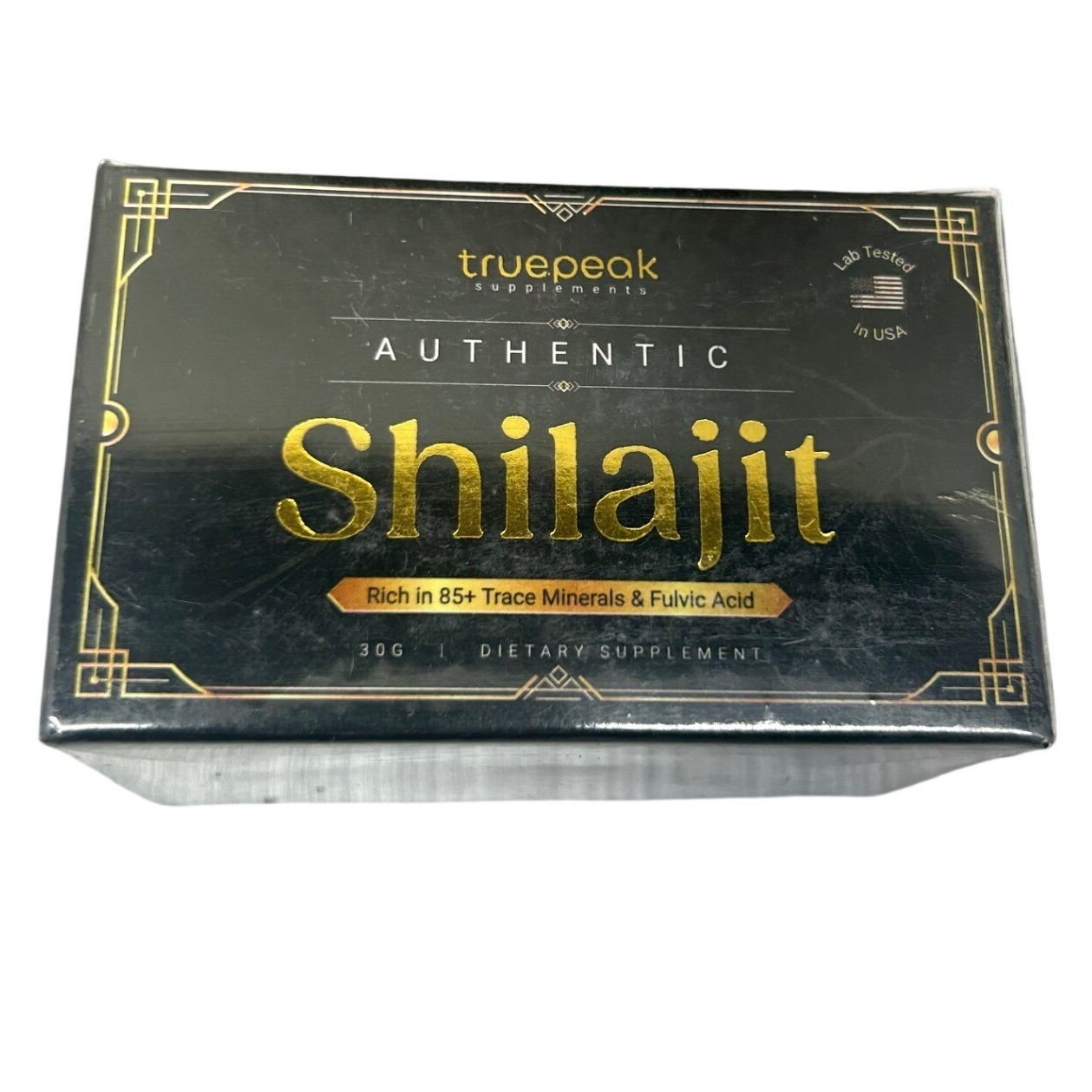 Truepeak Supplements Authentic Shilajit Resin 30g Himalayan 85+ Trace Minerals