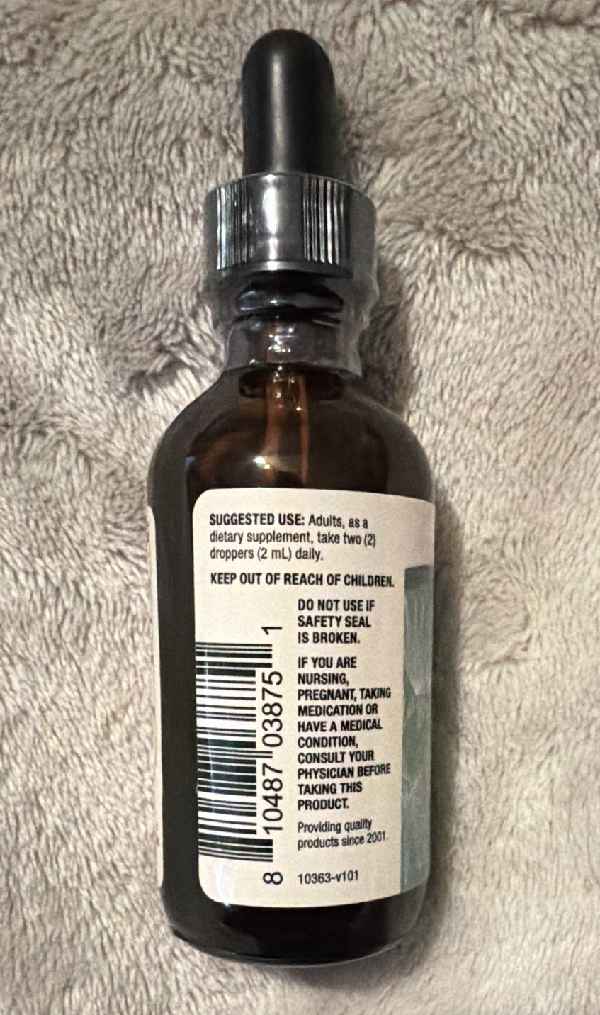Dr. Mercola Organic Saw Palmetto Liquid Drops 320mg Neutral Flavor 2 fl oz