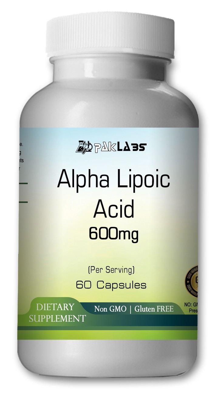 Alpha Lipoic Acid capsules 600mg serving- top quality