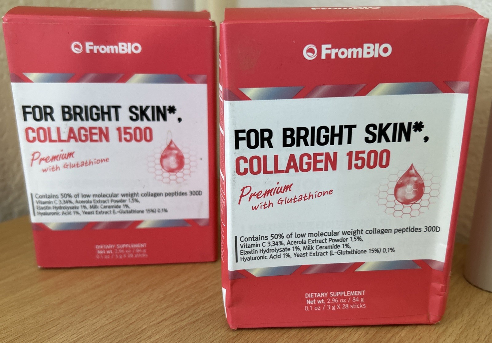 Collagen Packets With Glutathione- 28 Sticks(2packs) Please See Photos!!