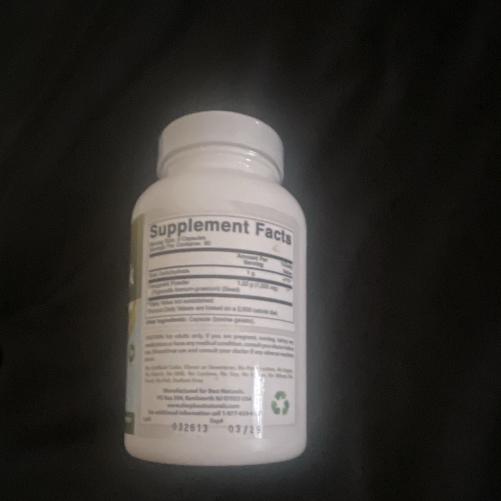 Best Naturals Fenugreek 610mg 90 Capsules Dietary Supplement Made in USA