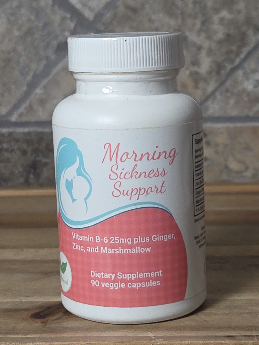 Maternal Balance Morning Sickness Support Pregnancy B6 25mg Ginger Zinc 04/2026