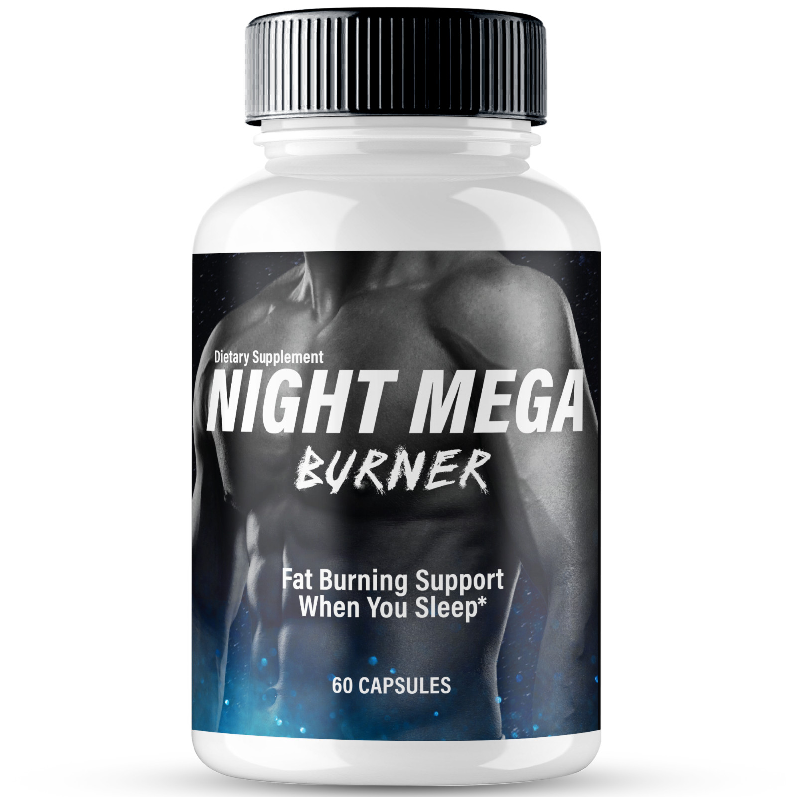 Night Mega Burner Keto Advanced Weight Loss Pills to Burn Fat Energy 60ct