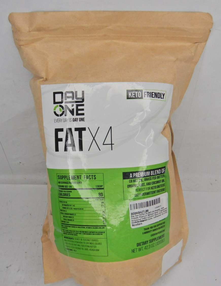 Day One FATX4 C8 MCT Oil Powder 1200g