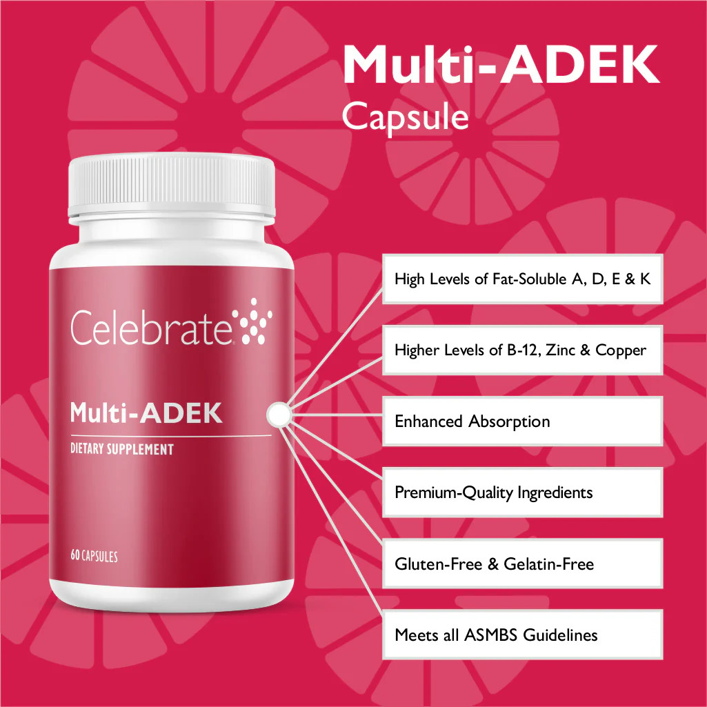 Celebrate Vitamins – Multi-ADEK Vitamin Capsules, Iron-Free