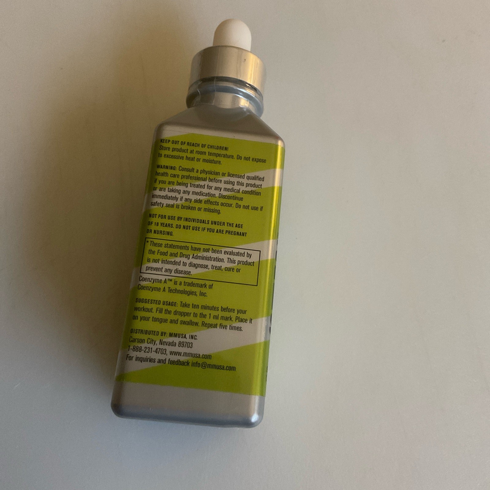 MM USA Runners Peak Creatinol Serum Dietary Supplement Cherry 5.1 Ounce 12/2026