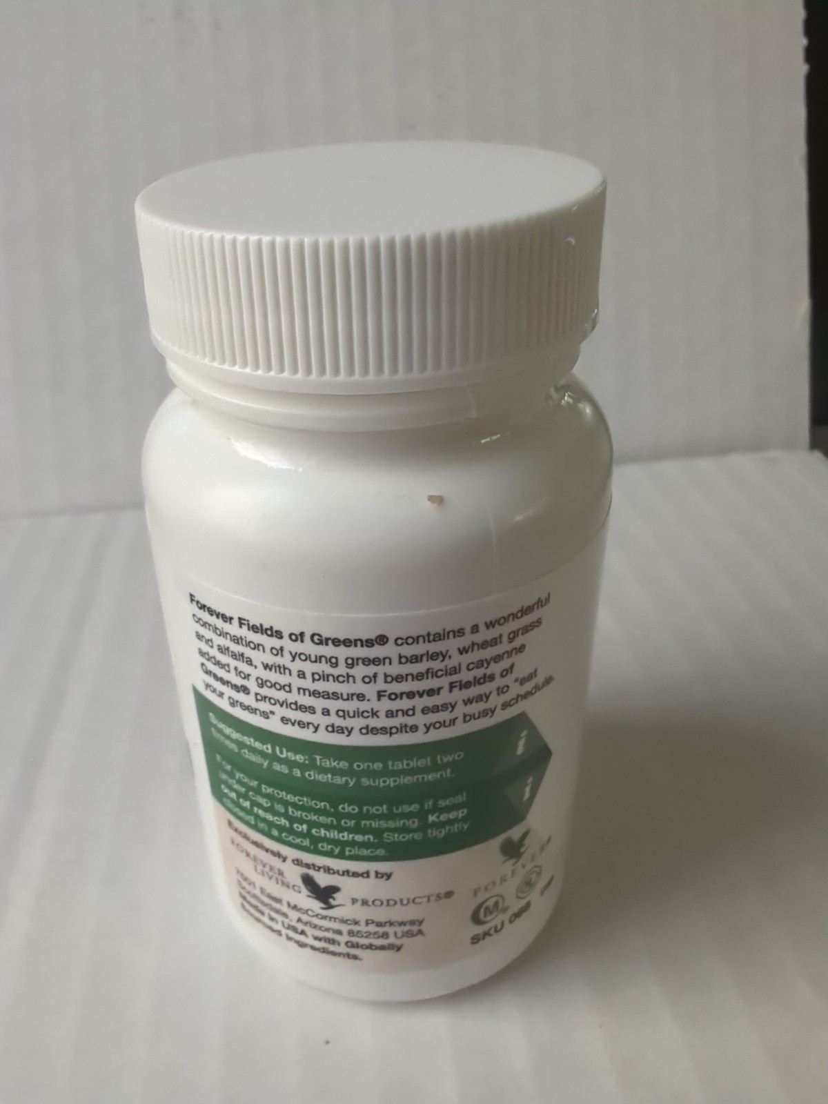 New Forever Living Forever Fields Of Greens®, 80 Tablets, EXP. 10/2027