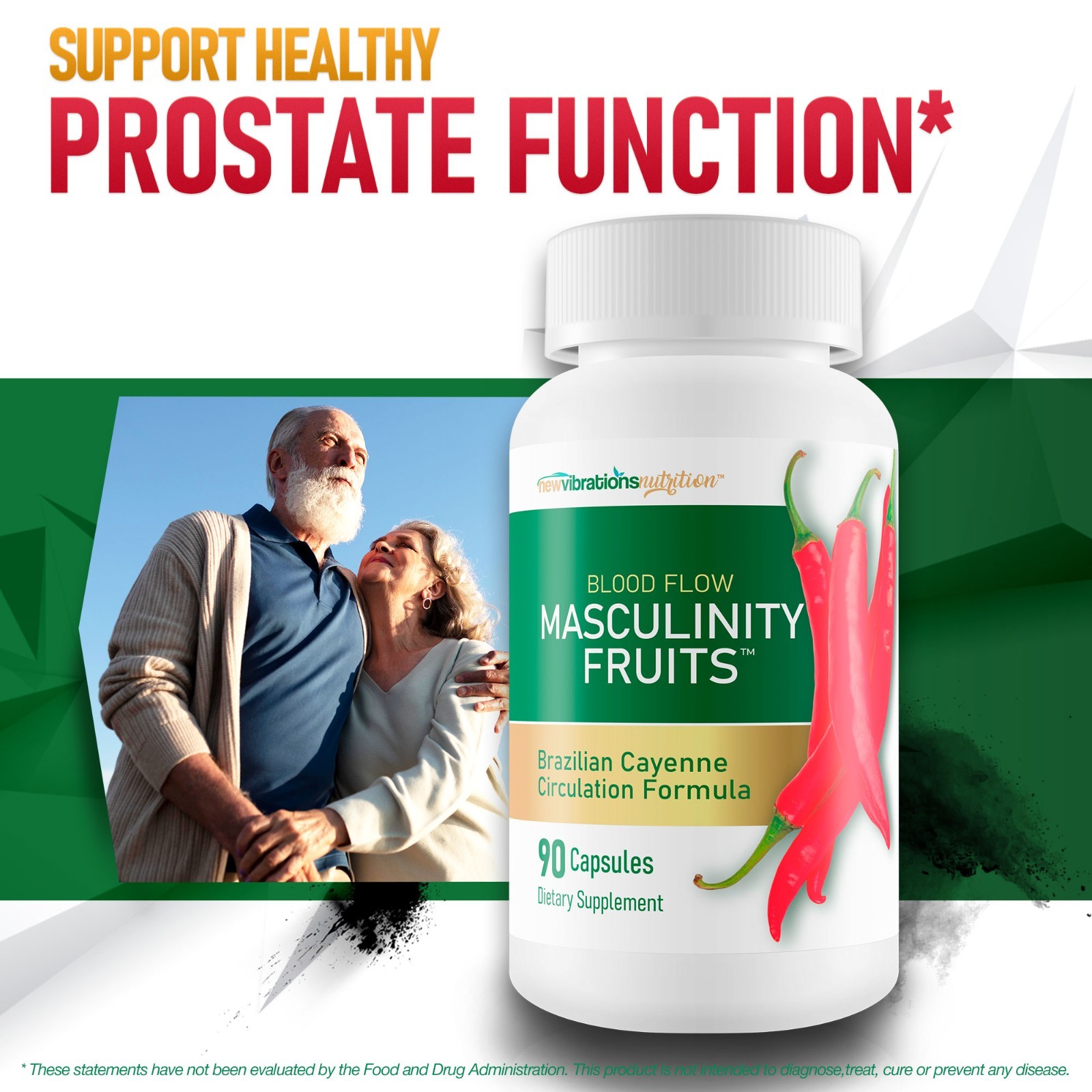 Masculinity Fruits for Bloodflow – Mens Brazilian Blood Circulation Supplement