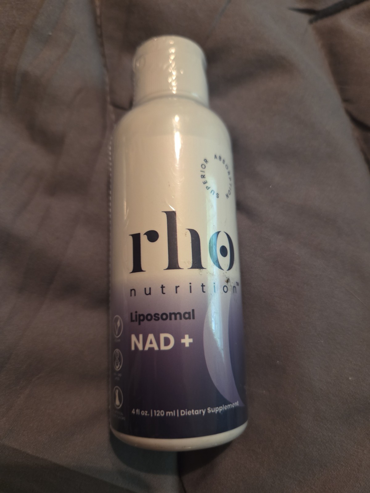 Rho Nutrition Liposomal NAD+ Liquid Antioxidant 4 fl oz 120 ml EXP 11/2027 NEW