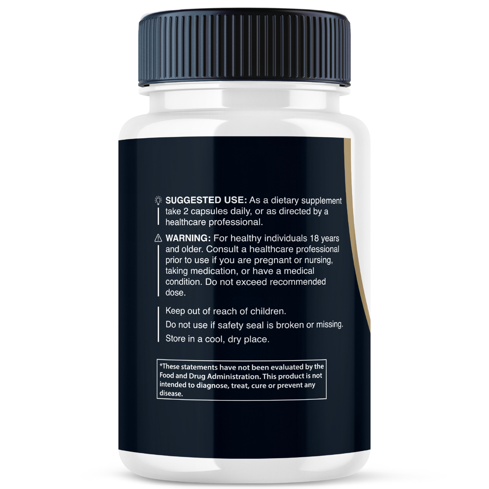 (3 Pack) NeuroSilence Nootropic Natural Formula Brain Memory Supplement (180 ct)