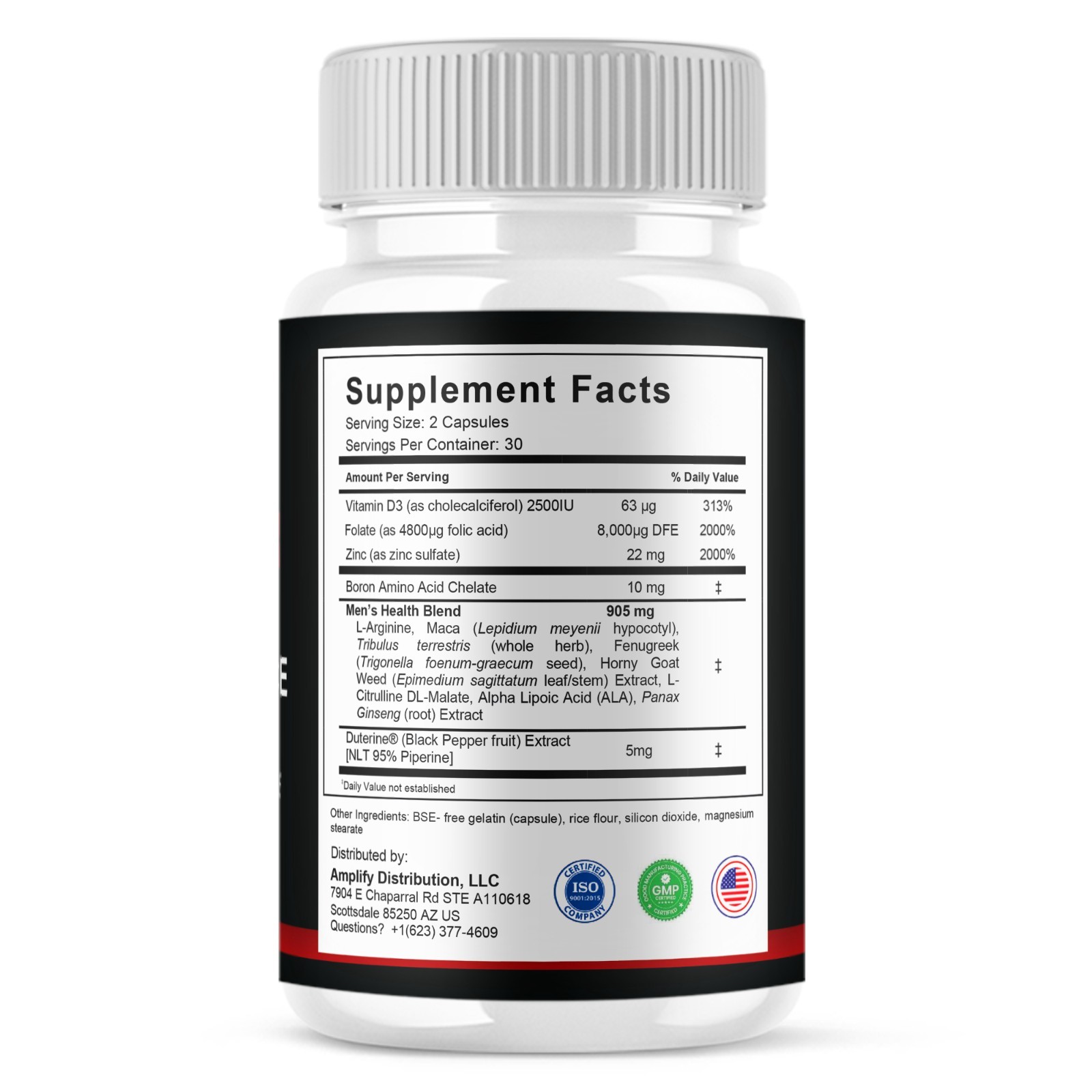 (3 Pack) Staminox Premium Performance Supplement, Staminox Pills (180 Capsules)