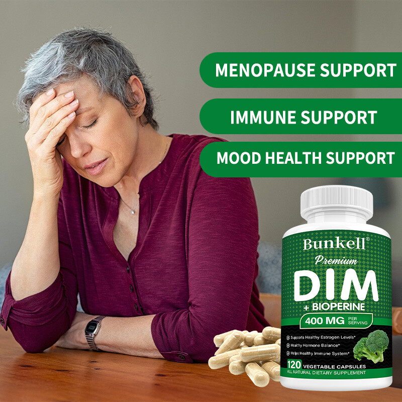 Diindolylmethane DIM 400mg Estrogen Blocker 30/60/120 Vegan Capsules
