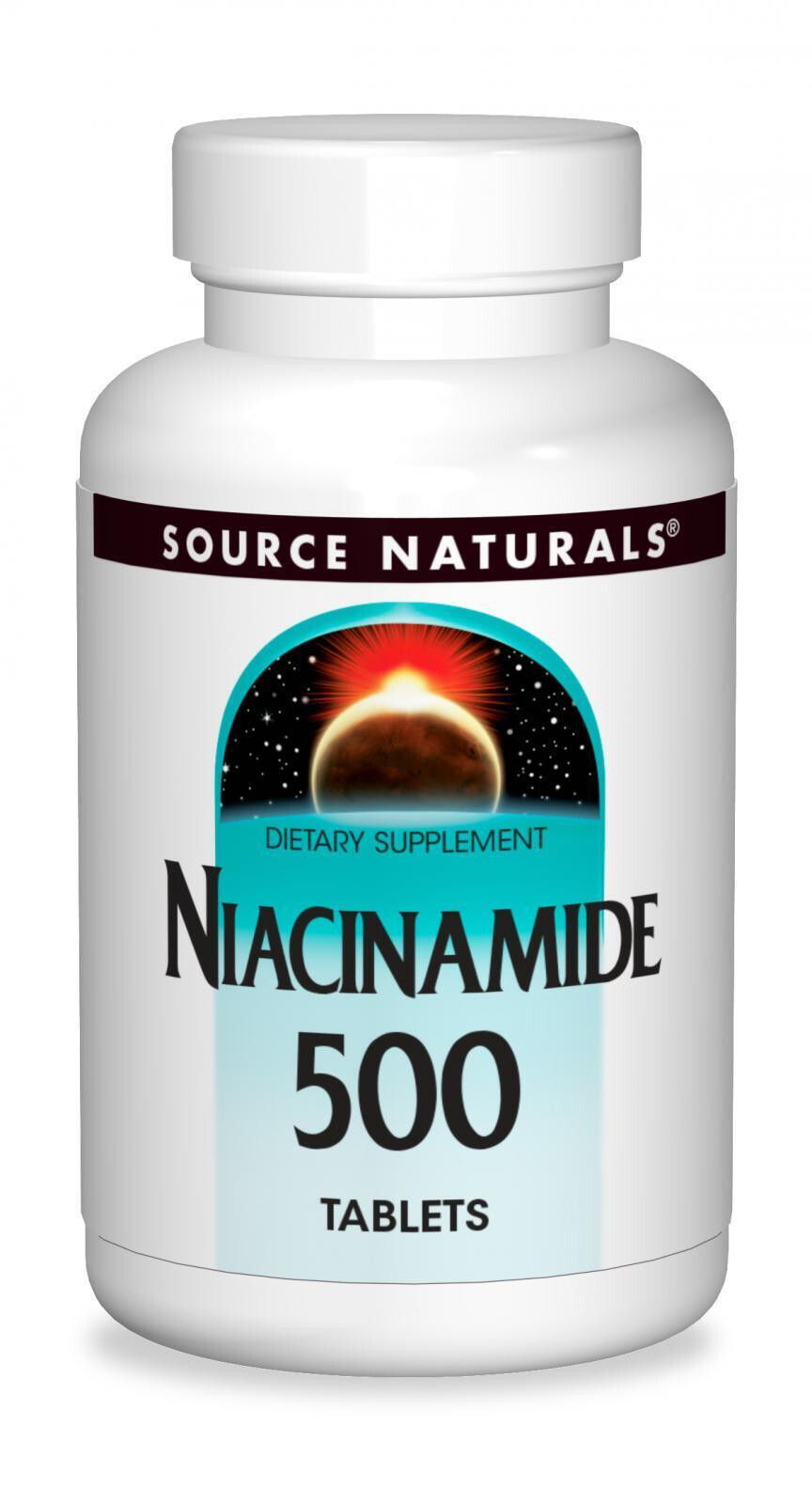 Source Naturals Niacinamide 500 mg 60 Tabs