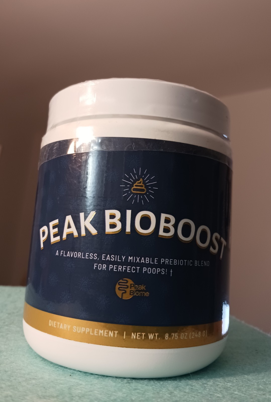 Peak BioBoost Prebiotic Fiber Supplement Flavorless NEW 8.75oz 10/2026