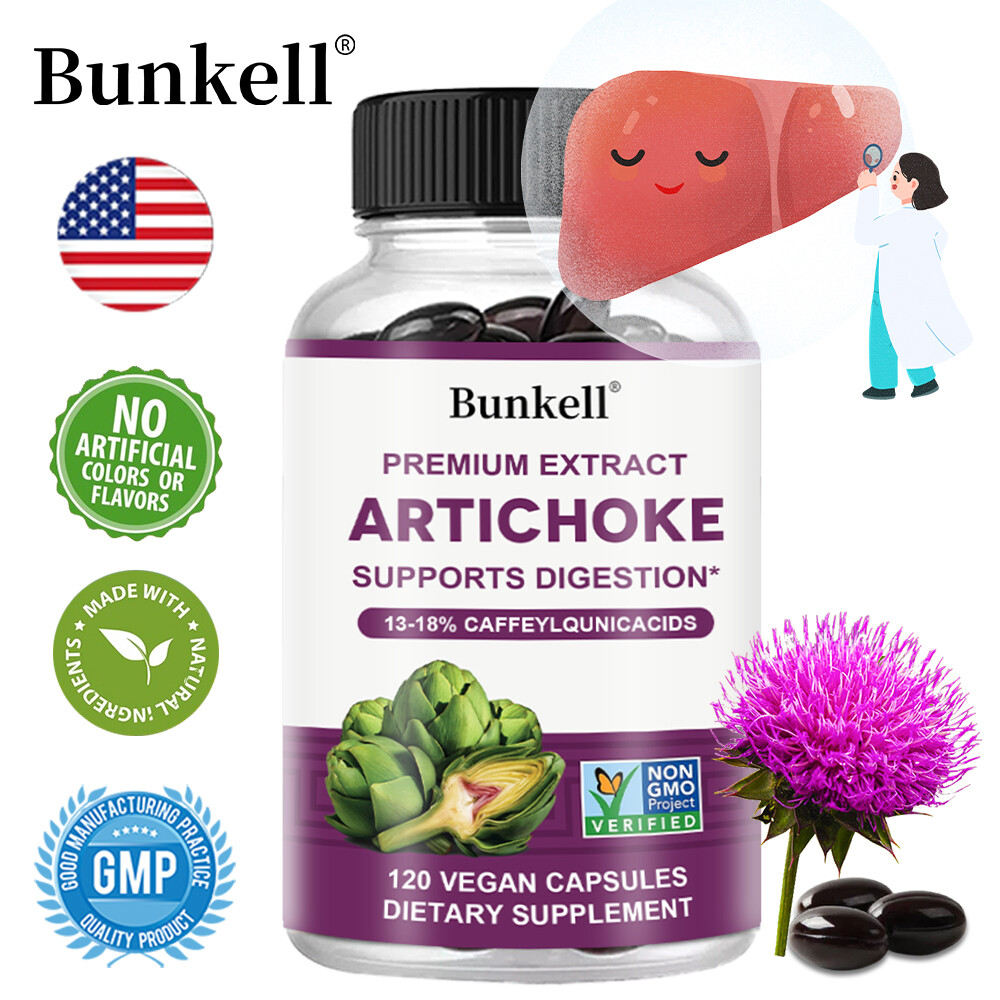 Liver Support, Cleanse Detox & Repair Artichoke Herbs Including Milk Thistle