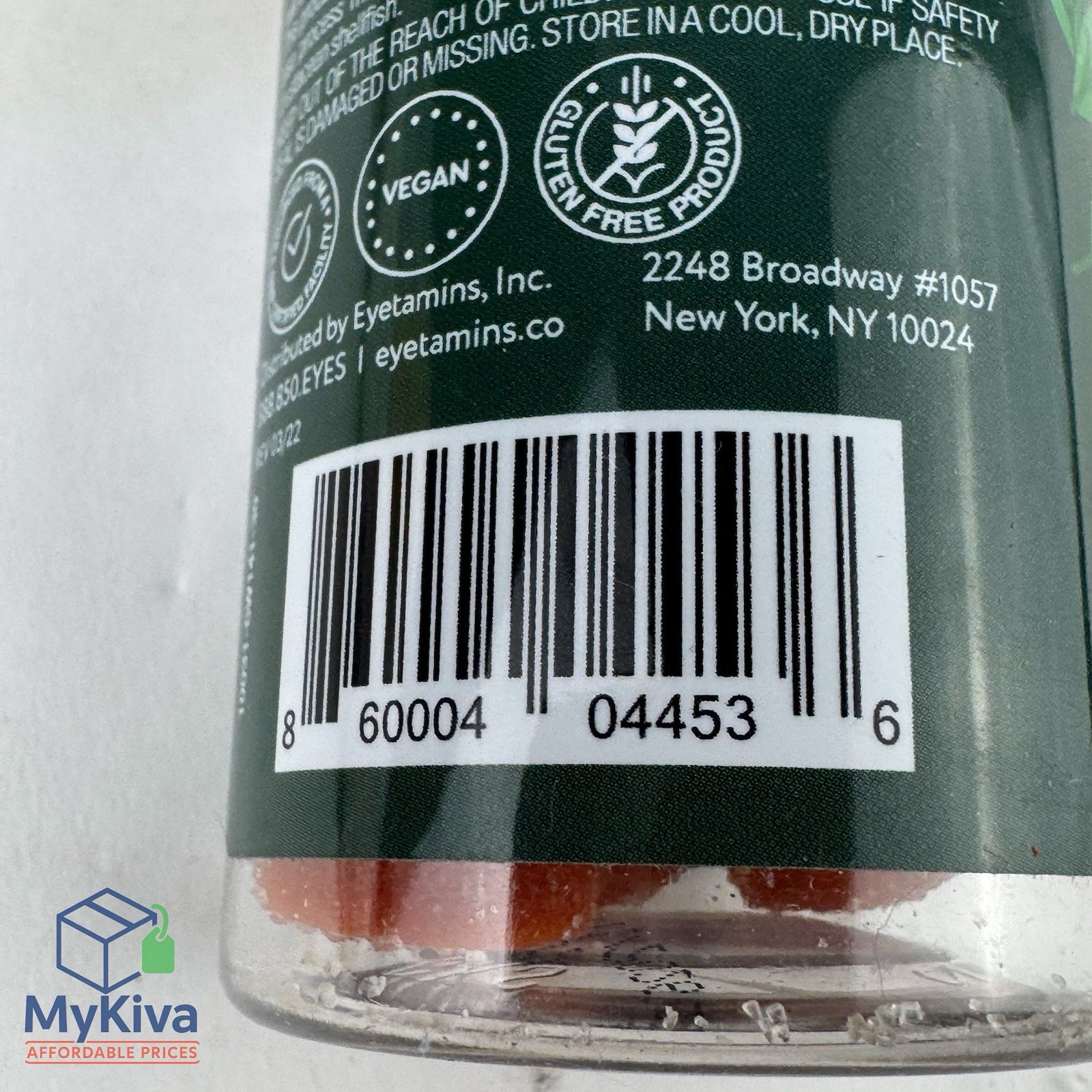 Nurtureyes Kids Eye Health Gummies Mango Flavor 30 Count Exp 11 2026