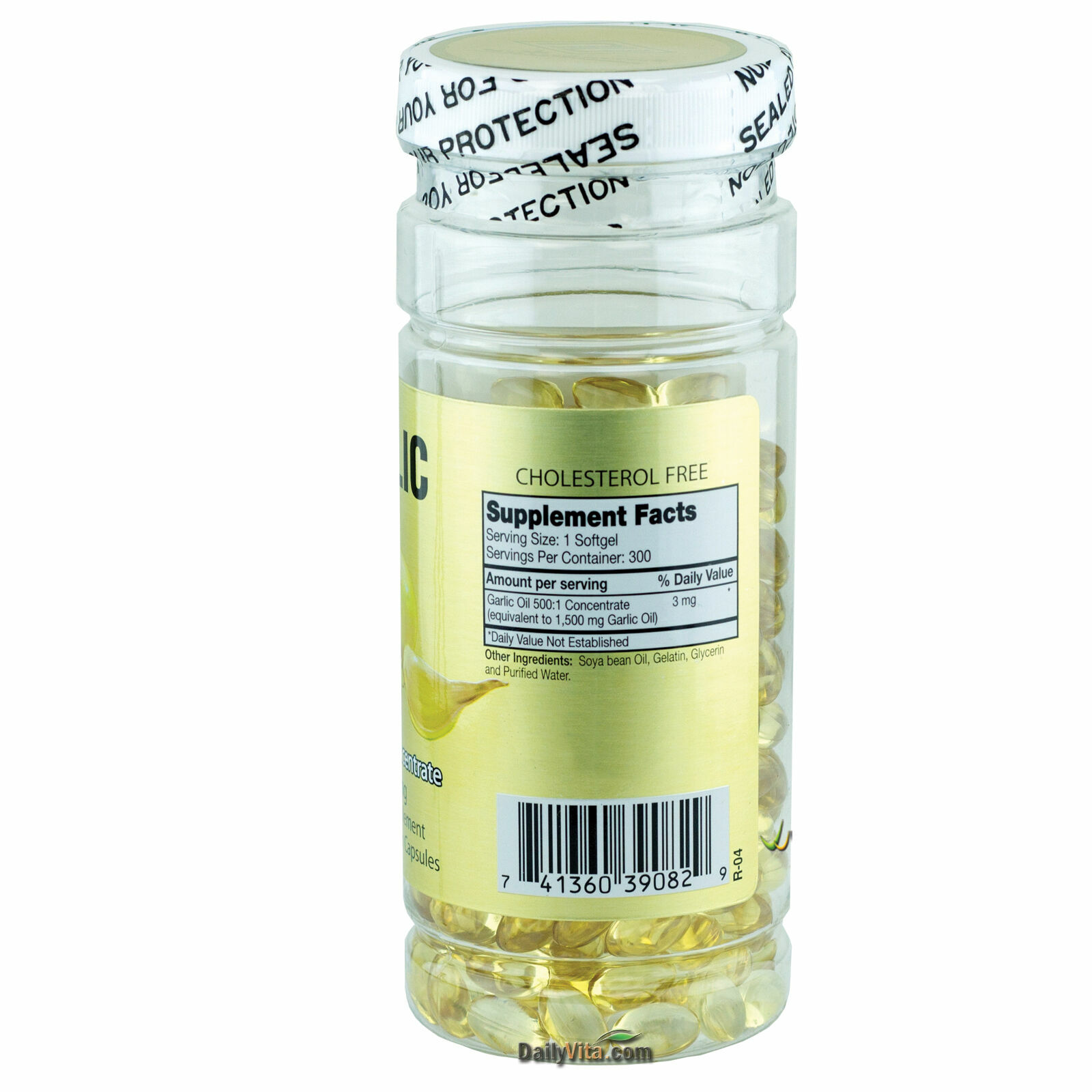 2 x NuHealth Garlic Oil 1 500 mg 300 Softgels Free Shipping Made In USA